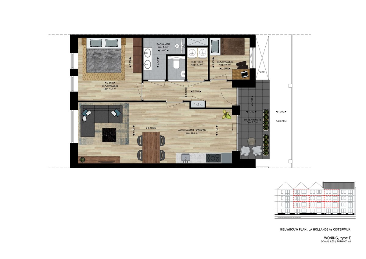 2De Tot 4De Verdieping Midden